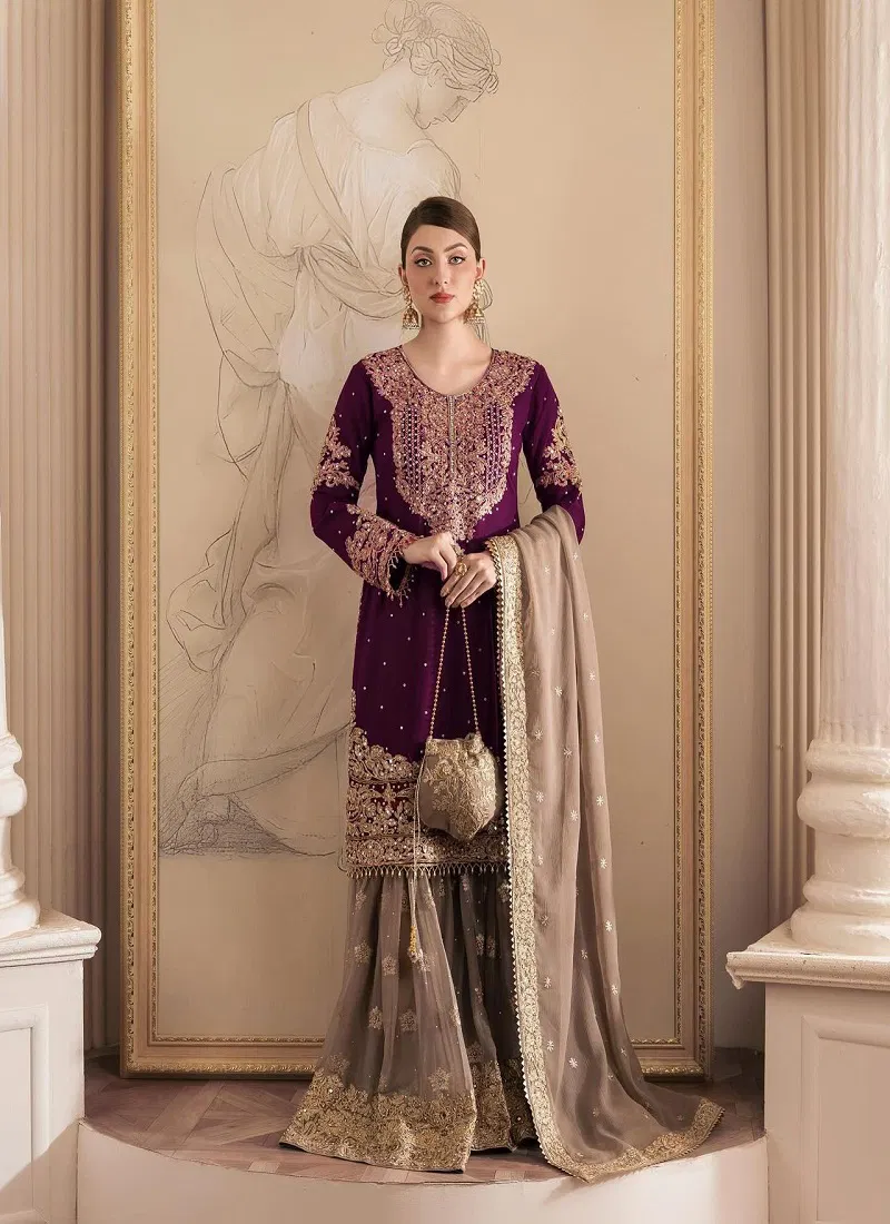 Kd 1486 Faux Georgette With Inner Readymade Suits Bulk Orders In India